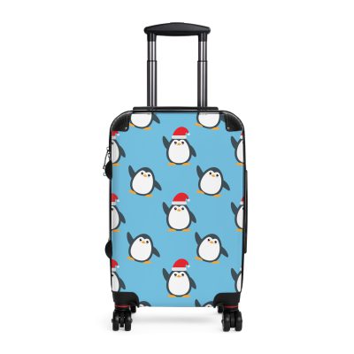 Penguin Suitcase - Kids' luggage featuring a cute penguin design, perfect for young travelers seeking exciting adventures.