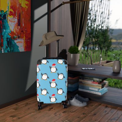 Penguin Suitcase - Kids' luggage featuring a cute penguin design, perfect for young travelers seeking exciting adventures.