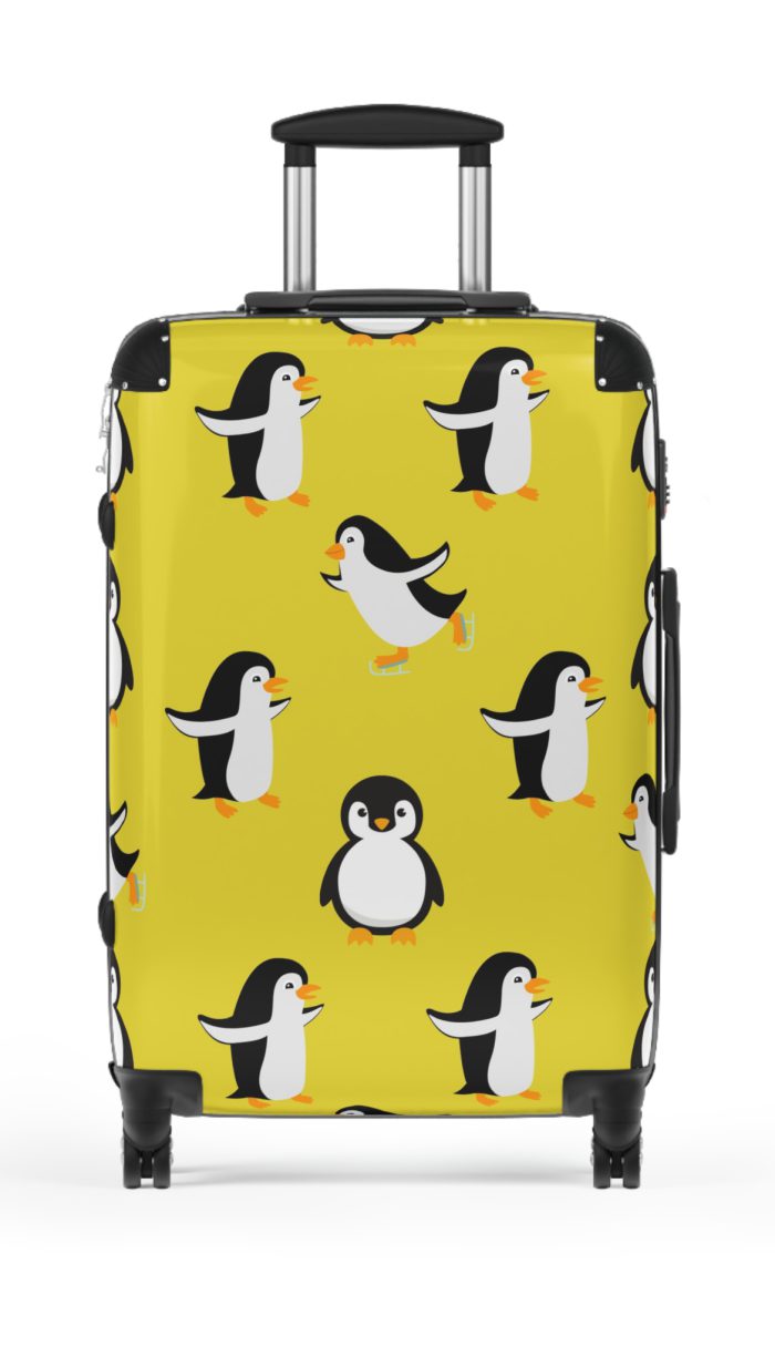 Penguin Suitcase - Kids' luggage featuring a cute penguin design, perfect for young travelers seeking exciting adventures.