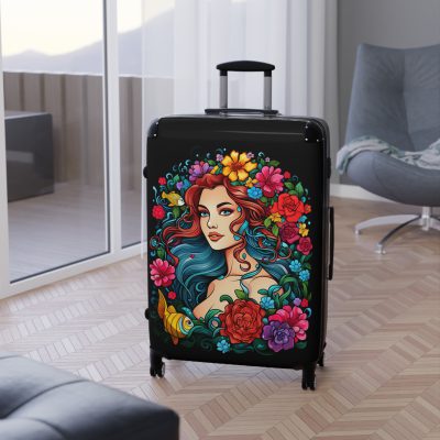 Mermaid Suitcase - Kids' luggage featuring a captivating mermaid design, perfect for young adventurers.