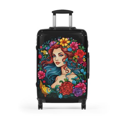 Mermaid Suitcase - Kids' luggage featuring a captivating mermaid design, perfect for young adventurers.