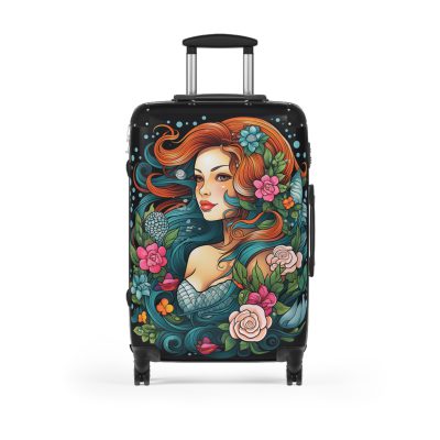 Mermaid Suitcase - Kids' luggage featuring a captivating mermaid design, perfect for young adventurers.