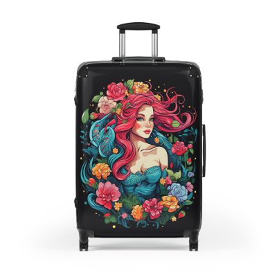 Mermaid Suitcase - Kids' luggage featuring a captivating mermaid design, perfect for young adventurers.