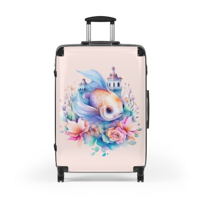 Fish Suitcase - Kids' luggage featuring a colorful fish design, perfect for young adventurers.