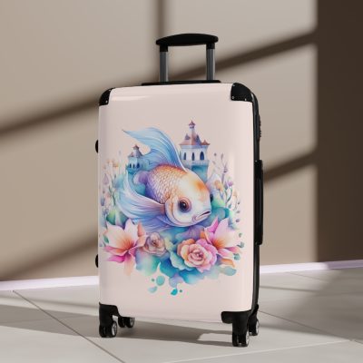 Fish Suitcase - Kids' luggage featuring a colorful fish design, perfect for young adventurers.