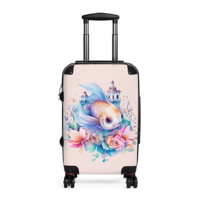 Fish Suitcase - Kids' luggage featuring a colorful fish design, perfect for young adventurers.