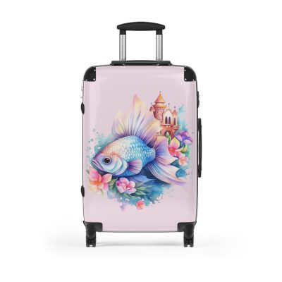 Fish Suitcase - Kids' luggage featuring a colorful fish design, perfect for young adventurers.