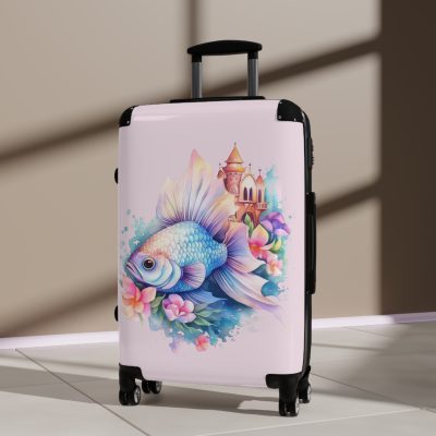 Fish Suitcase - Kids' luggage featuring a colorful fish design, perfect for young adventurers.