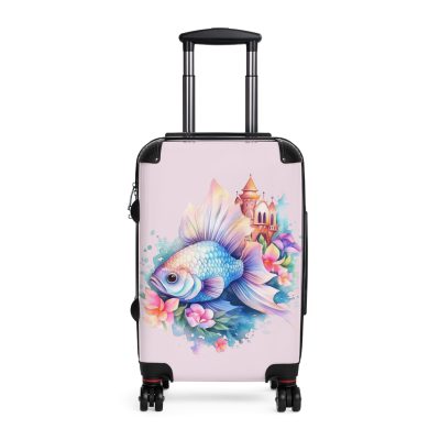 Fish Suitcase - Kids' luggage featuring a colorful fish design, perfect for young adventurers.