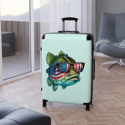 Fish Suitcase - Kids' luggage featuring a colorful fish design, perfect for young adventurers.