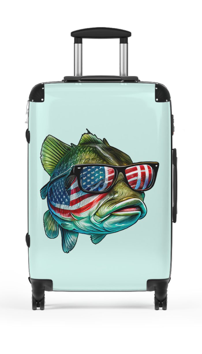 Fish Suitcase - Kids' luggage featuring a colorful fish design, perfect for young adventurers.