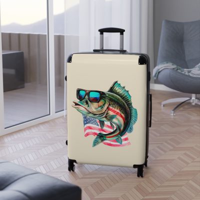 Fish Suitcase - Kids' luggage featuring a colorful fish design, perfect for young adventurers.