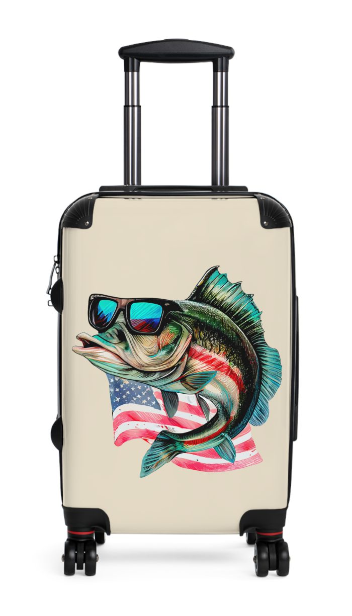 Fish Suitcase - Kids' luggage featuring a colorful fish design, perfect for young adventurers.