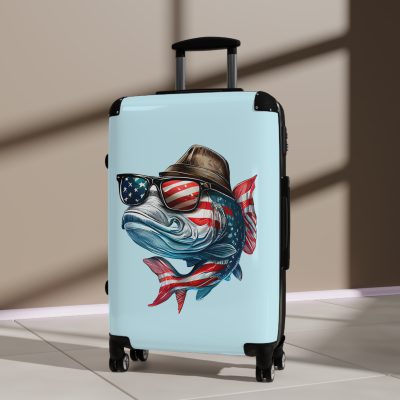 Fish Suitcase - Kids' luggage featuring a colorful fish design, perfect for young adventurers.