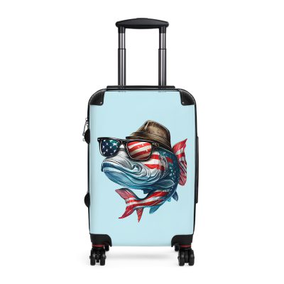 Fish Suitcase - Kids' luggage featuring a colorful fish design, perfect for young adventurers.