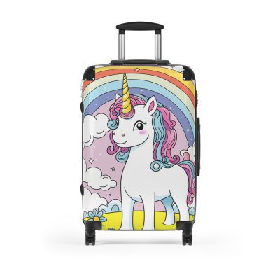 Cute Unicorn Suitcase - A magical and functional travel companion for whimsical adventures.