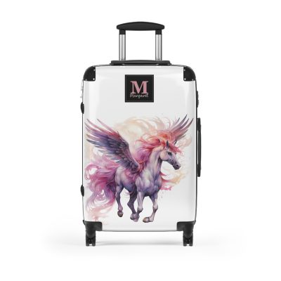 Custom Whimsical Unicorn Suitcase - Your personalized portal to whimsy and magic.