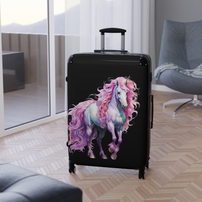 Whimsical Unicorn Suitcase - A magical travel companion for the dreamer in you.