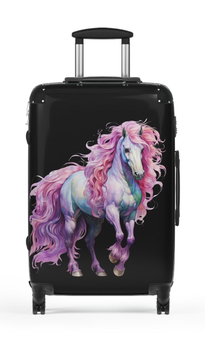 Whimsical Unicorn Suitcase - A magical travel companion for the dreamer in you.