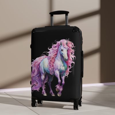 Whimsical Unicorn Suitcase - A magical travel companion for the dreamer in you.