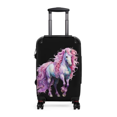 Whimsical Unicorn Suitcase - A magical travel companion for the dreamer in you.