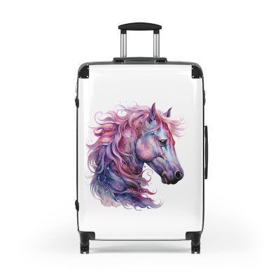 Whimsical Unicorn Suitcase - A magical travel companion for the dreamer in you.