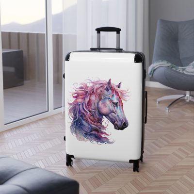 Whimsical Unicorn Suitcase - A magical travel companion for the dreamer in you.