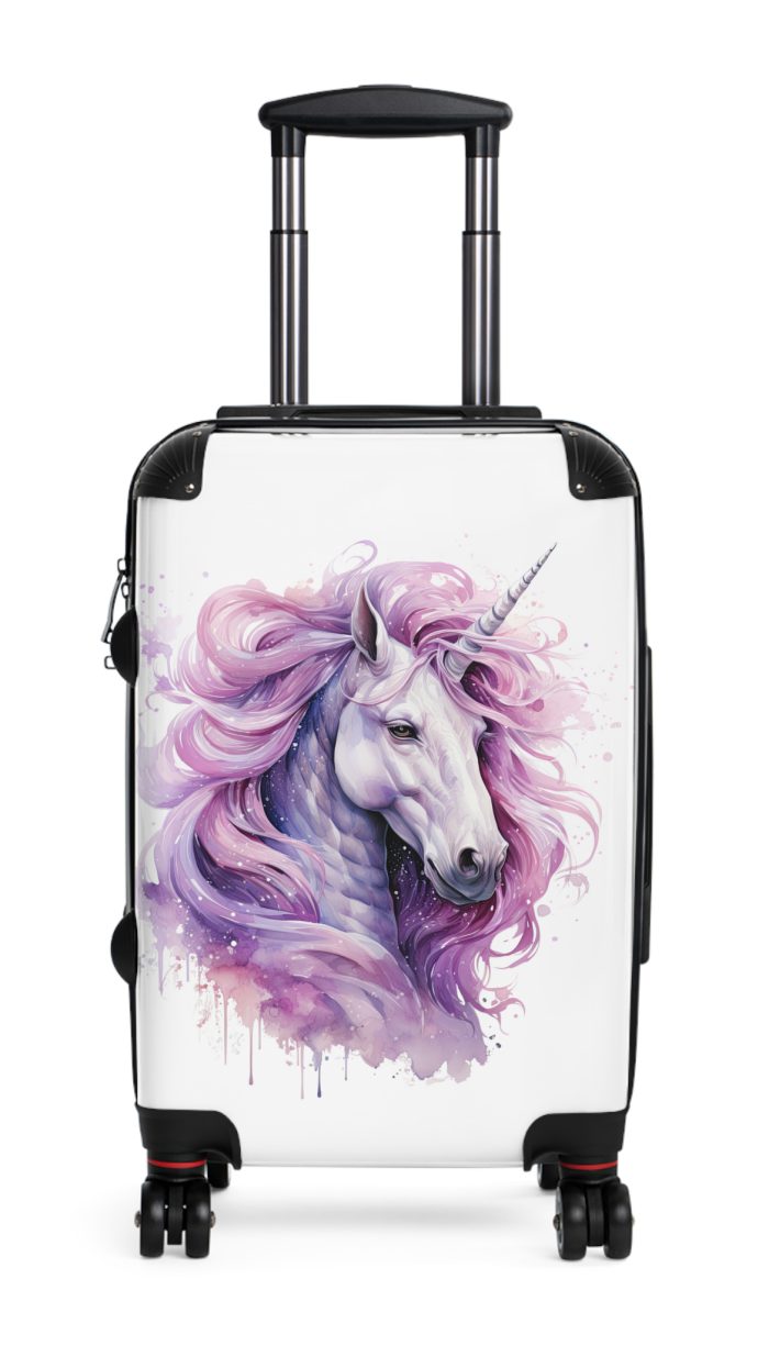 Whimsical Unicorn Suitcase - A magical travel companion for the dreamer in you.