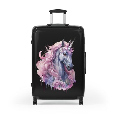 Whimsical Unicorn Suitcase - A magical travel companion for the dreamer in you.