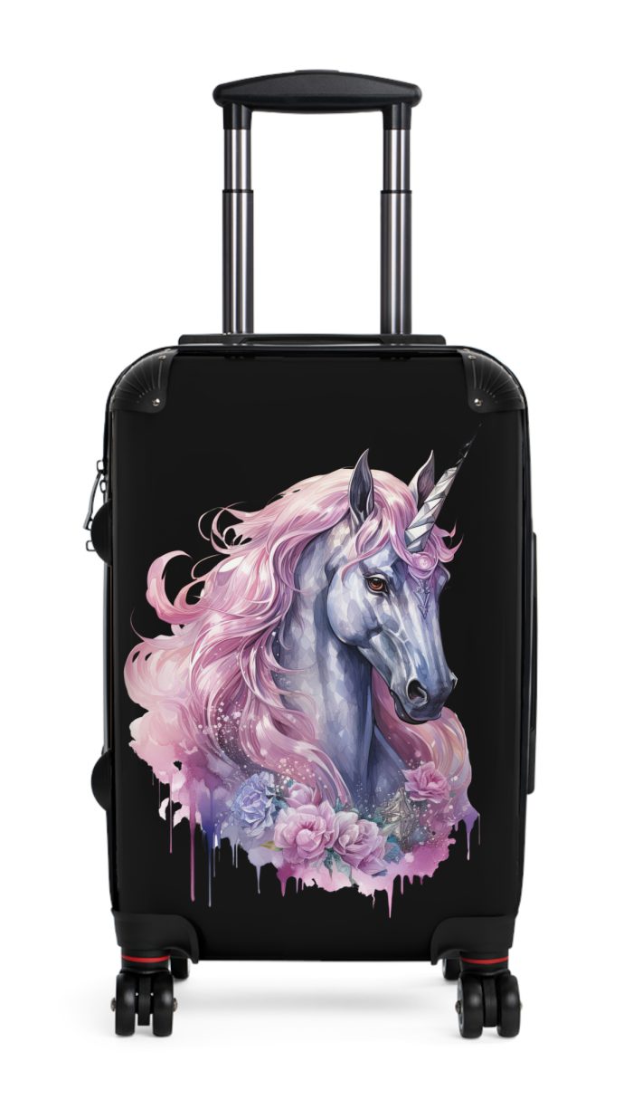 Whimsical Unicorn Suitcase - A magical travel companion for the dreamer in you.