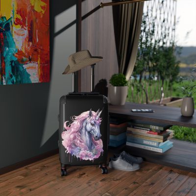 Whimsical Unicorn Suitcase - A magical travel companion for the dreamer in you.