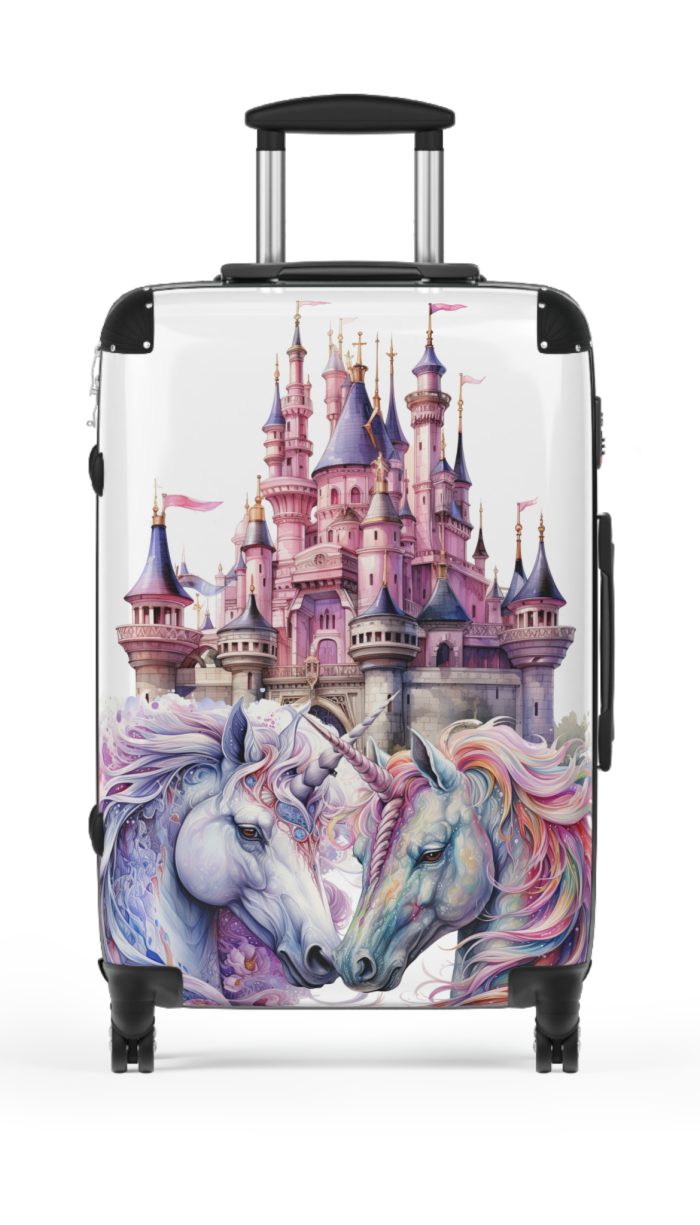 Whimsical Unicorn Suitcase - A magical travel companion for the dreamer in you.