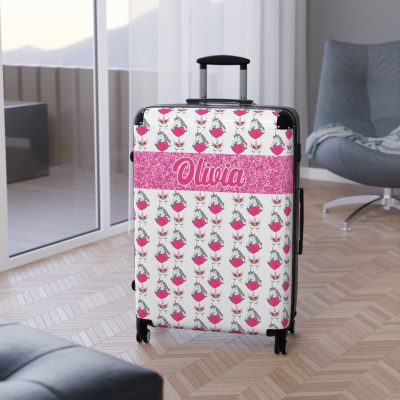 Custom Unicorn Suitcase: Tailored Magic for Your Journeys