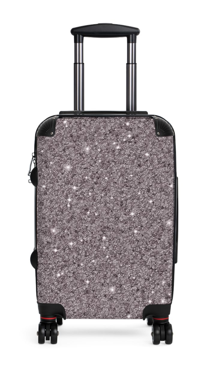 Glitter suitcase deals