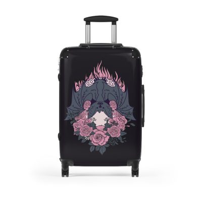 Gothic Style Suitcase - A perfect blend of elegance and darkness, catering to Gothic style enthusiasts and the unique at heart.