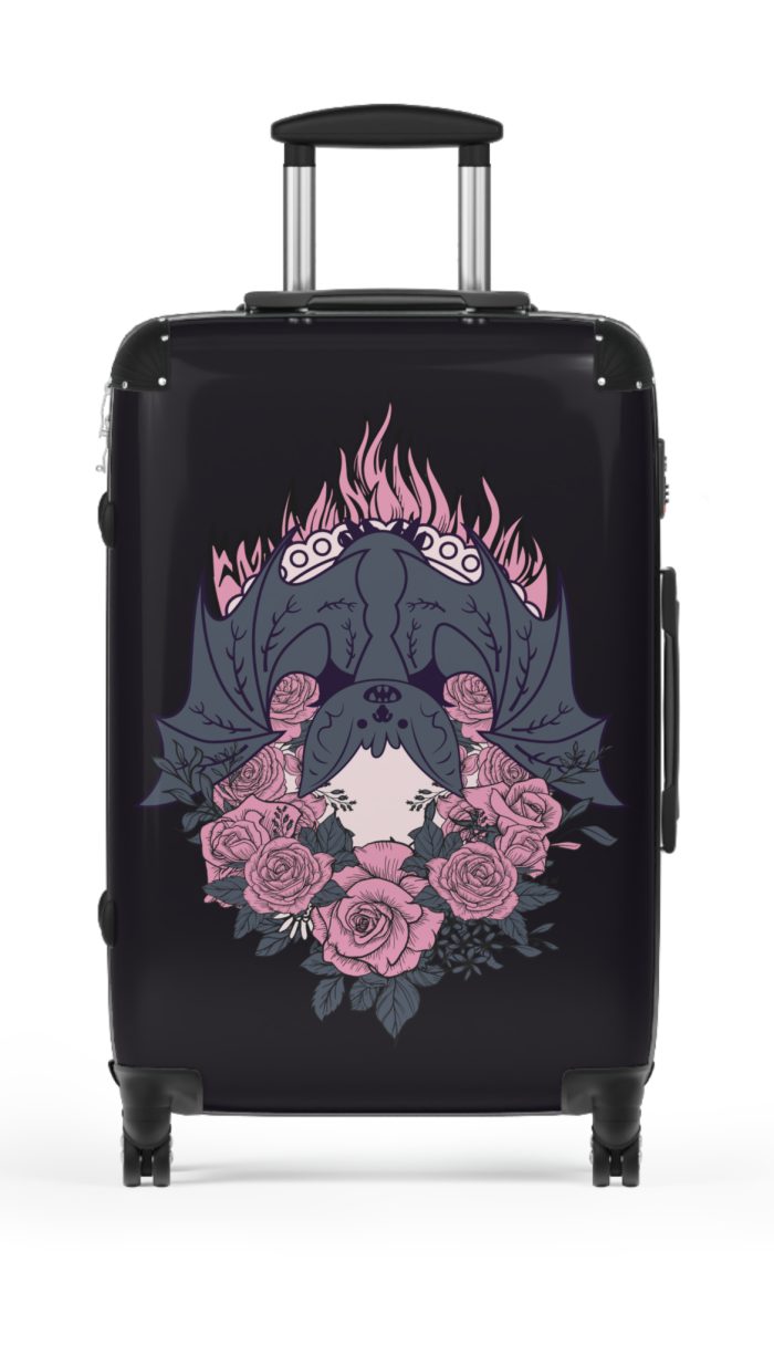 Gothic Style Suitcase - A perfect blend of elegance and darkness, catering to Gothic style enthusiasts and the unique at heart.