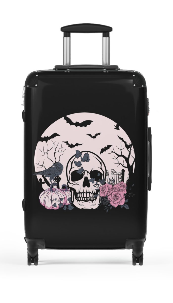 Gothic Style Suitcase - A perfect blend of elegance and darkness, catering to Gothic style enthusiasts and the unique at heart.