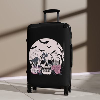 Gothic Style Suitcase - A perfect blend of elegance and darkness, catering to Gothic style enthusiasts and the unique at heart.