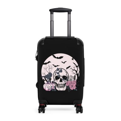 Gothic Style Suitcase - A perfect blend of elegance and darkness, catering to Gothic style enthusiasts and the unique at heart.