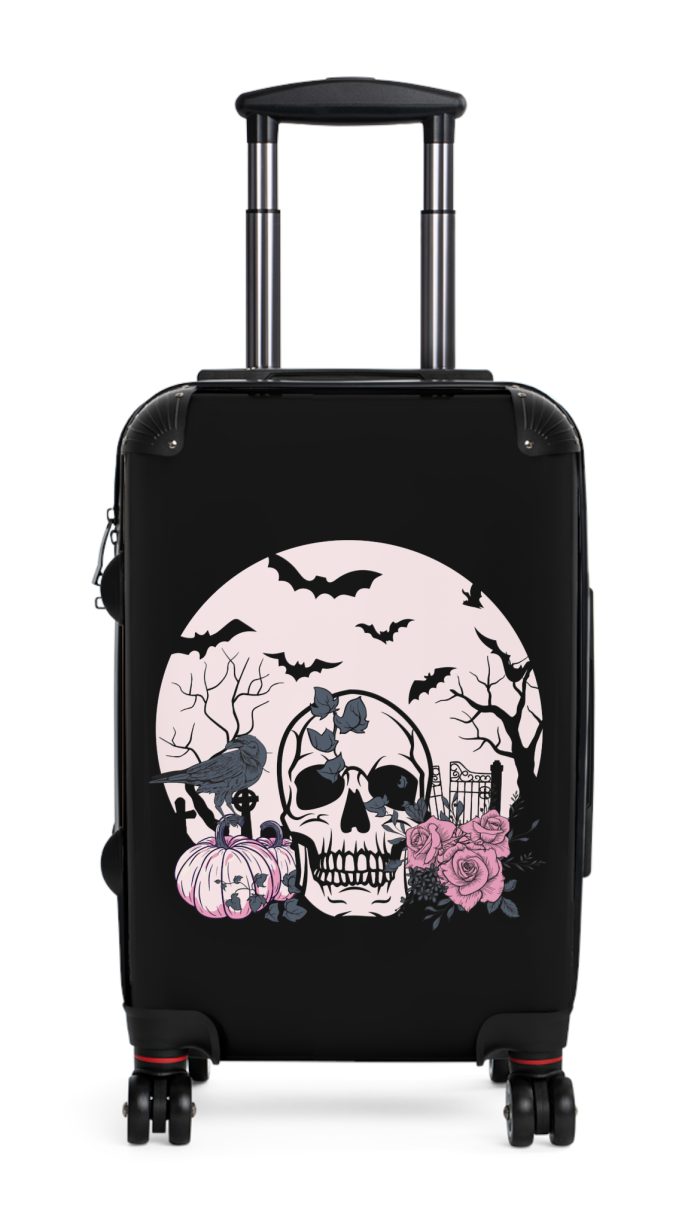 Gothic Style Suitcase - A perfect blend of elegance and darkness, catering to Gothic style enthusiasts and the unique at heart.