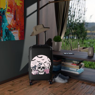 Gothic Style Suitcase - A perfect blend of elegance and darkness, catering to Gothic style enthusiasts and the unique at heart.