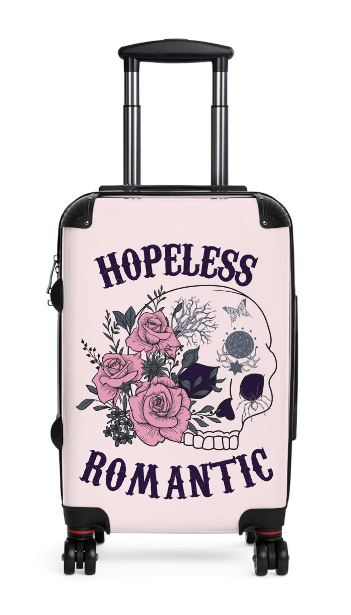 Gothic Style Suitcase - A perfect blend of elegance and darkness, catering to Gothic style enthusiasts and the unique at heart.