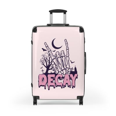 Gothic Style Suitcase - A perfect blend of elegance and darkness, catering to Gothic style enthusiasts and the unique at heart.