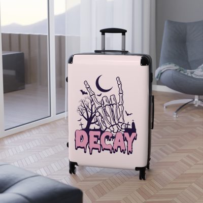 Gothic Style Suitcase - A perfect blend of elegance and darkness, catering to Gothic style enthusiasts and the unique at heart.