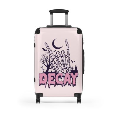 Gothic Style Suitcase - A perfect blend of elegance and darkness, catering to Gothic style enthusiasts and the unique at heart.