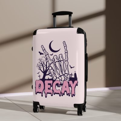 Gothic Style Suitcase - A perfect blend of elegance and darkness, catering to Gothic style enthusiasts and the unique at heart.