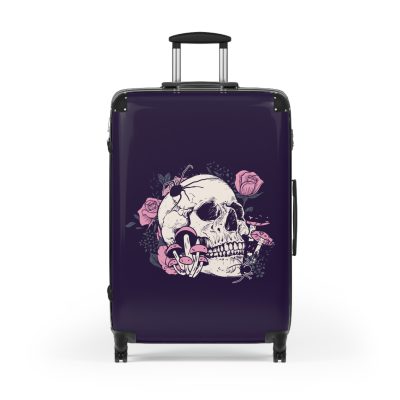 Gothic Style Suitcase - A perfect blend of elegance and darkness, catering to Gothic style enthusiasts and the unique at heart.