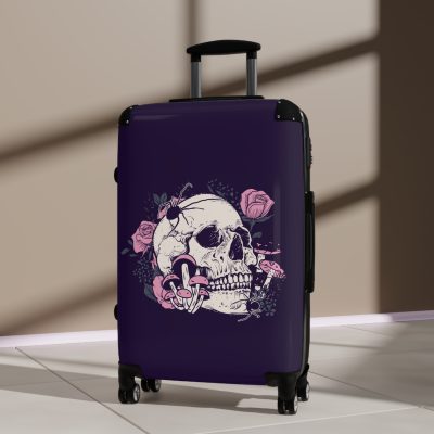 Gothic Style Suitcase - A perfect blend of elegance and darkness, catering to Gothic style enthusiasts and the unique at heart.