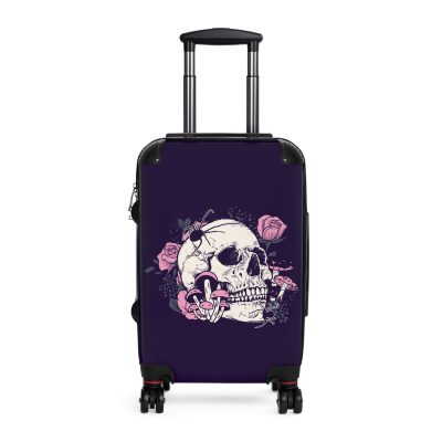 Gothic Style Suitcase - A perfect blend of elegance and darkness, catering to Gothic style enthusiasts and the unique at heart.