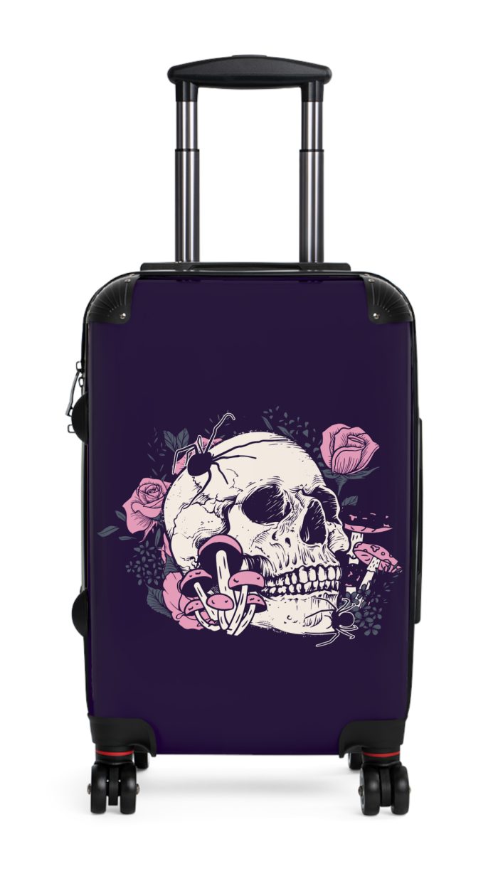 Gothic Style Suitcase - A perfect blend of elegance and darkness, catering to Gothic style enthusiasts and the unique at heart.